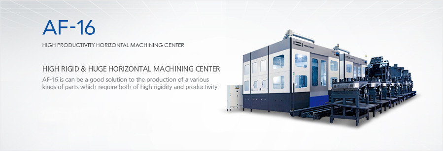 Large Horizontal Machining Center for Flexible Manufacturing